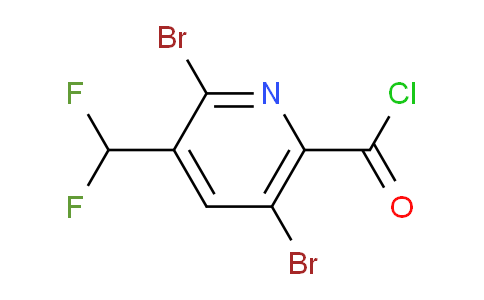 AM137438 | 1806892-03-4 | 2,5-Dibromo-3-(difluoromethyl)pyridine-6-carbonyl chloride