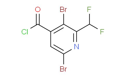 AM137440 | 1806818-68-7 | 3,6-Dibromo-2-(difluoromethyl)pyridine-4-carbonyl chloride