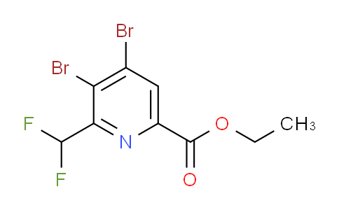 AM137449 | 1804447-13-9 | Ethyl 3,4-dibromo-2-(difluoromethyl)pyridine-6-carboxylate
