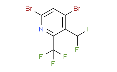 AM137455 | 1806879-86-6 | 4,6-Dibromo-3-(difluoromethyl)-2-(trifluoromethyl)pyridine