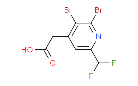 AM137458 | 1805968-97-1 | 2,3-Dibromo-6-(difluoromethyl)pyridine-4-acetic acid