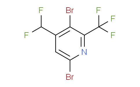 AM137460 | 1806808-66-1 | 3,6-Dibromo-4-(difluoromethyl)-2-(trifluoromethyl)pyridine