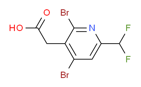 AM137462 | 1805330-31-7 | 2,4-Dibromo-6-(difluoromethyl)pyridine-3-acetic acid