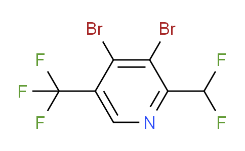 AM137463 | 1805284-13-2 | 3,4-Dibromo-2-(difluoromethyl)-5-(trifluoromethyl)pyridine