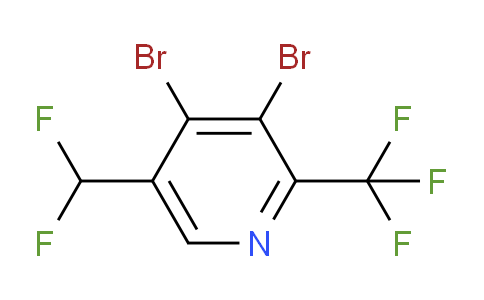 AM137465 | 1806808-80-9 | 3,4-Dibromo-5-(difluoromethyl)-2-(trifluoromethyl)pyridine