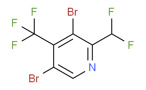 AM137467 | 1806841-17-7 | 3,5-Dibromo-2-(difluoromethyl)-4-(trifluoromethyl)pyridine