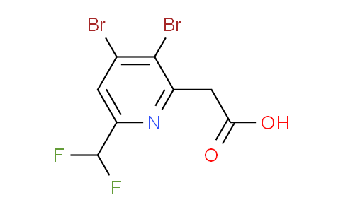 AM137468 | 1804447-49-1 | 3,4-Dibromo-6-(difluoromethyl)pyridine-2-acetic acid
