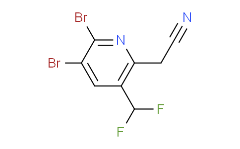 AM137471 | 1806787-02-9 | 2,3-Dibromo-5-(difluoromethyl)pyridine-6-acetonitrile