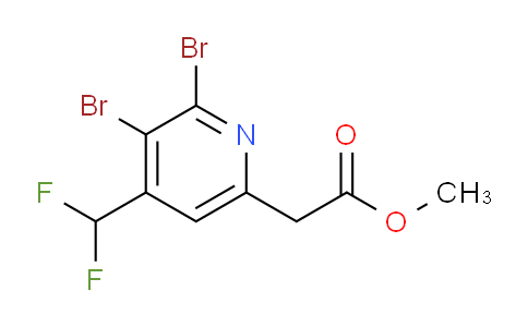 AM137472 | 1805330-66-8 | Methyl 2,3-dibromo-4-(difluoromethyl)pyridine-6-acetate
