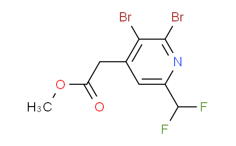 AM137474 | 1804716-99-1 | Methyl 2,3-dibromo-6-(difluoromethyl)pyridine-4-acetate