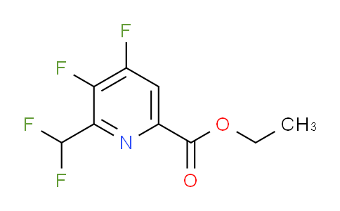 Ethyl 3,4-difluoro-2-(difluoromethyl)pyridine-6-carboxylate