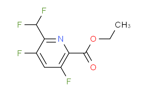 AM137489 | 1806017-35-5 | Ethyl 3,5-difluoro-2-(difluoromethyl)pyridine-6-carboxylate