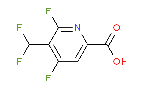 AM137504 | 1806016-54-5 | 2,4-Difluoro-3-(difluoromethyl)pyridine-6-carboxylic acid