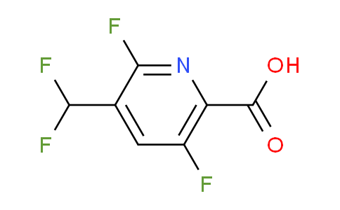 AM137506 | 1806016-66-9 | 2,5-Difluoro-3-(difluoromethyl)pyridine-6-carboxylic acid