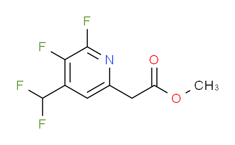 AM137509 | 1804449-22-6 | Methyl 2,3-difluoro-4-(difluoromethyl)pyridine-6-acetate