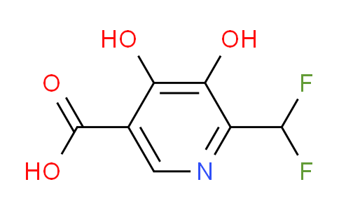 2-(Difluoromethyl)-3,4-dihydroxypyridine-5-carboxylic acid