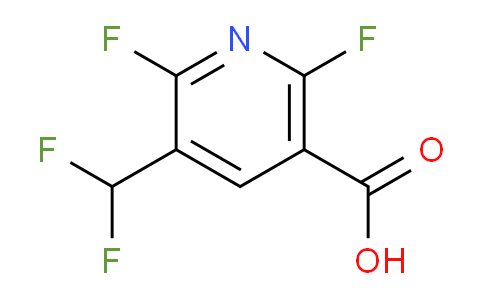 AM137510 | 1805009-42-0 | 2,6-Difluoro-3-(difluoromethyl)pyridine-5-carboxylic acid