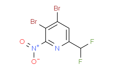 AM137514 | 1806879-48-0 | 3,4-Dibromo-6-(difluoromethyl)-2-nitropyridine