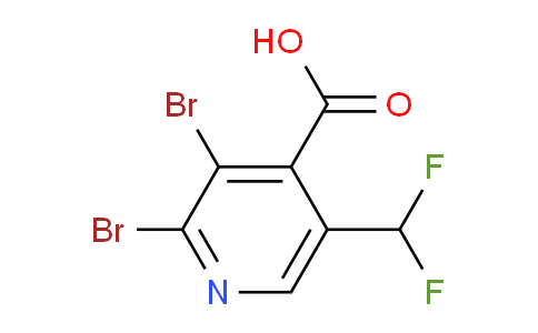 AM137523 | 1805244-87-4 | 2,3-Dibromo-5-(difluoromethyl)pyridine-4-carboxylic acid