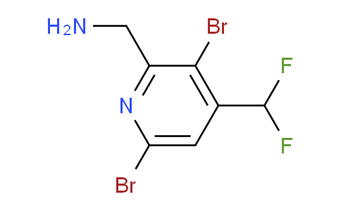 AM137524 | 1805959-65-2 | 2-(Aminomethyl)-3,6-dibromo-4-(difluoromethyl)pyridine