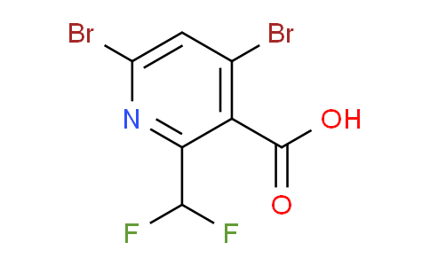 AM137526 | 1806842-32-9 | 4,6-Dibromo-2-(difluoromethyl)pyridine-3-carboxylic acid