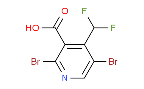 AM137529 | 1805967-78-5 | 2,5-Dibromo-4-(difluoromethyl)pyridine-3-carboxylic acid