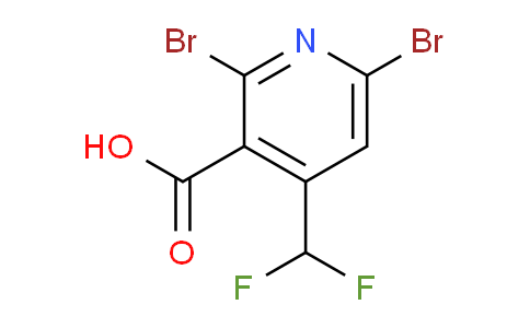 AM137532 | 1805967-82-1 | 2,6-Dibromo-4-(difluoromethyl)pyridine-3-carboxylic acid