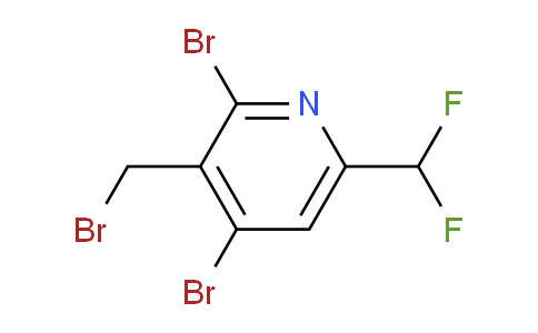 AM137537 | 1806807-46-4 | 3-(Bromomethyl)-2,4-dibromo-6-(difluoromethyl)pyridine