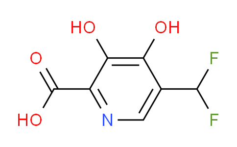 5-(Difluoromethyl)-3,4-dihydroxypyridine-2-carboxylic acid
