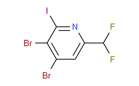 AM137543 | 1806785-38-5 | 3,4-Dibromo-6-(difluoromethyl)-2-iodopyridine