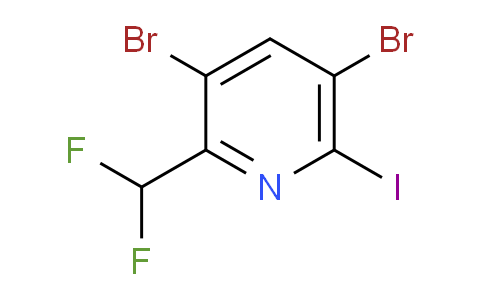 AM137545 | 1805958-85-3 | 3,5-Dibromo-2-(difluoromethyl)-6-iodopyridine