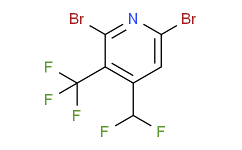 AM137546 | 1805969-37-2 | 2,6-Dibromo-4-(difluoromethyl)-3-(trifluoromethyl)pyridine