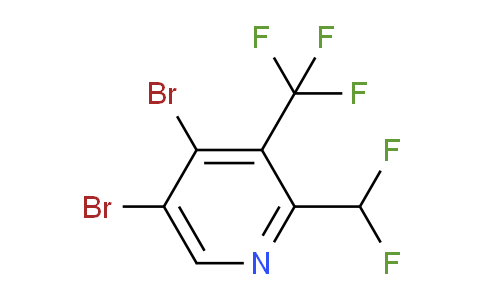 AM137548 | 1806786-97-9 | 4,5-Dibromo-2-(difluoromethyl)-3-(trifluoromethyl)pyridine
