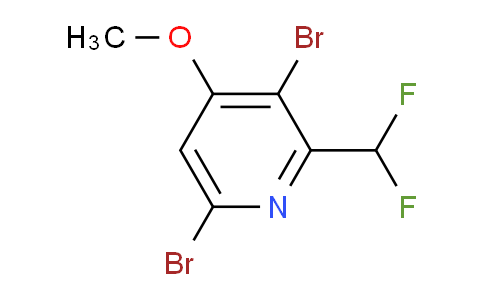 AM137555 | 1805043-55-3 | 3,6-Dibromo-2-(difluoromethyl)-4-methoxypyridine
