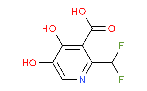 2-(Difluoromethyl)-4,5-dihydroxypyridine-3-carboxylic acid