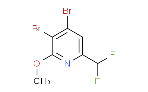 AM137560 | 1806785-58-9 | 3,4-Dibromo-6-(difluoromethyl)-2-methoxypyridine