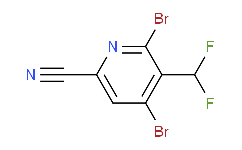 AM137569 | 1805242-53-8 | 6-Cyano-2,4-dibromo-3-(difluoromethyl)pyridine