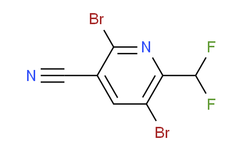 AM137570 | 1805282-69-2 | 3-Cyano-2,5-dibromo-6-(difluoromethyl)pyridine