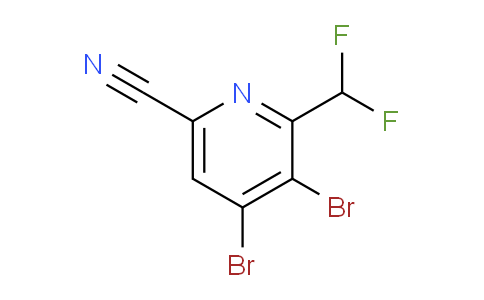 AM137575 | 1806804-91-0 | 6-Cyano-3,4-dibromo-2-(difluoromethyl)pyridine