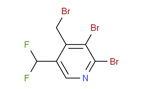 AM137582 | 1805318-09-5 | 4-(Bromomethyl)-2,3-dibromo-5-(difluoromethyl)pyridine
