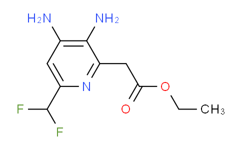 AM137586 | 1804712-47-7 | Ethyl 3,4-diamino-6-(difluoromethyl)pyridine-2-acetate