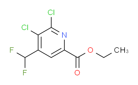 AM137588 | 1805051-52-8 | Ethyl 2,3-dichloro-4-(difluoromethyl)pyridine-6-carboxylate