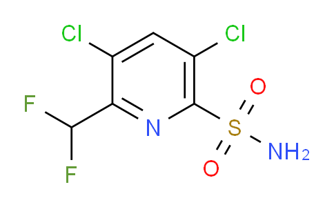 AM137595 | 1806006-26-7 | 3,5-Dichloro-2-(difluoromethyl)pyridine-6-sulfonamide