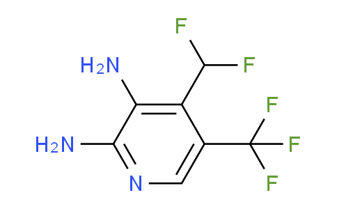 AM137606 | 1803670-48-5 | 2,3-Diamino-4-(difluoromethyl)-5-(trifluoromethyl)pyridine