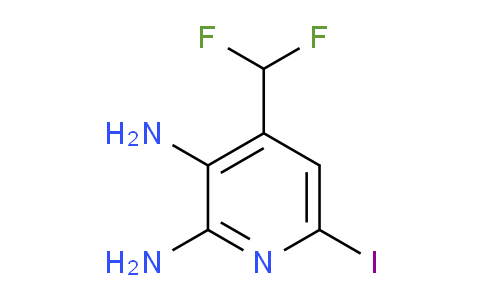 AM137612 | 1806805-02-6 | 2,3-Diamino-4-(difluoromethyl)-6-iodopyridine