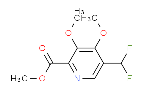 Methyl 5-(difluoromethyl)-3,4-dimethoxypyridine-2-carboxylate