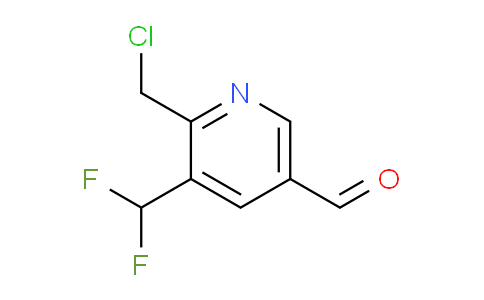 AM137628 | 1805230-14-1 | 2-(Chloromethyl)-3-(difluoromethyl)pyridine-5-carboxaldehyde