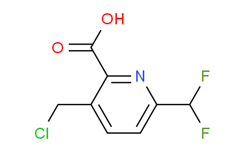 AM137630 | 1805230-40-3 | 3-(Chloromethyl)-6-(difluoromethyl)pyridine-2-carboxylic acid