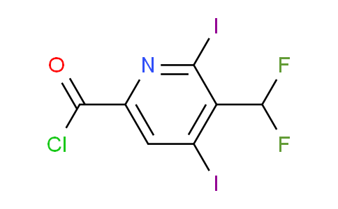 AM137633 | 1804693-97-7 | 3-(Difluoromethyl)-2,4-diiodopyridine-6-carbonyl chloride