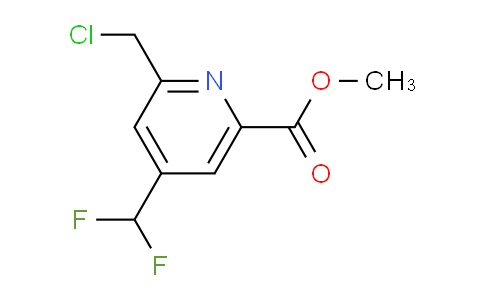 AM137634 | 1804691-38-0 | Methyl 2-(chloromethyl)-4-(difluoromethyl)pyridine-6-carboxylate